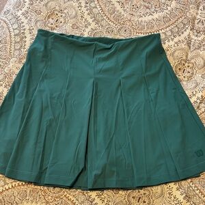 Wilson Green Knee-Length A-Line Skirt